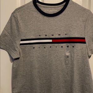 🐐Tommy Hilfiger Brand Embodied Grey T-Shirt🐐